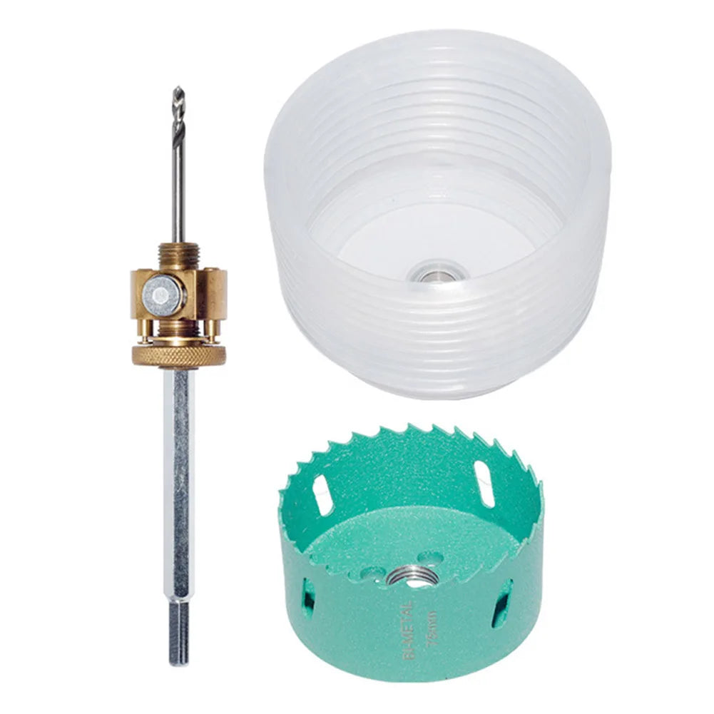 Professional Hole Saw Kit | Quick Release Metal Drill Set