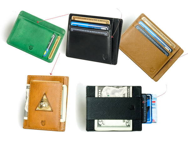 RFID-blocking mens wallets