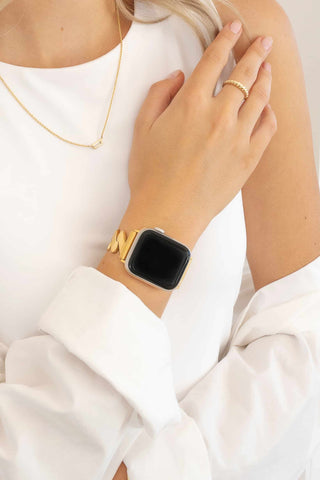 Kyoto 18k Gold Apple Watch on Model