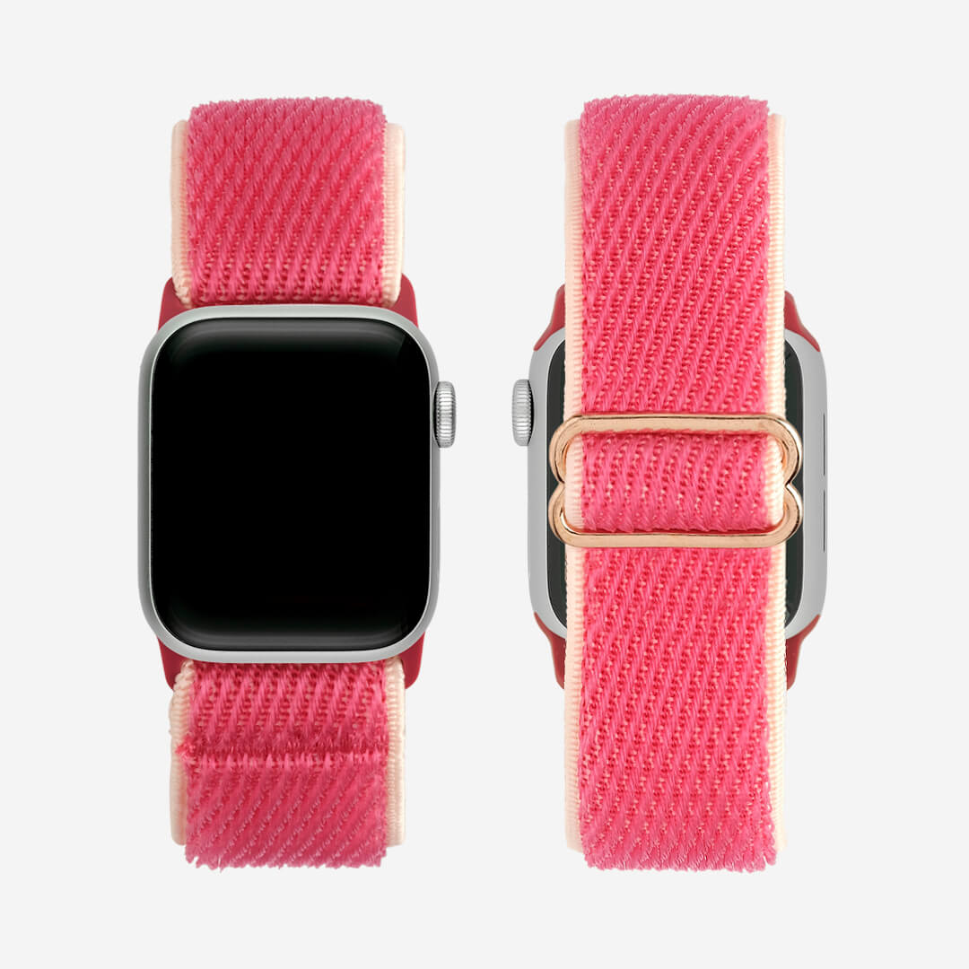 Classic Silicone Apple Watch Band - Hot Pink - The Salty Fox