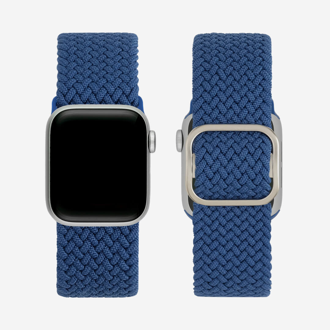 Maui Braided Loop Apple Watch Band - Atlantic Blue