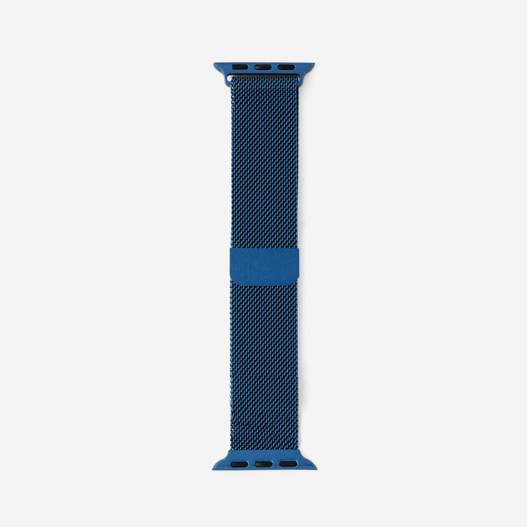 Milanese Loop Apple Watch Band - Blue