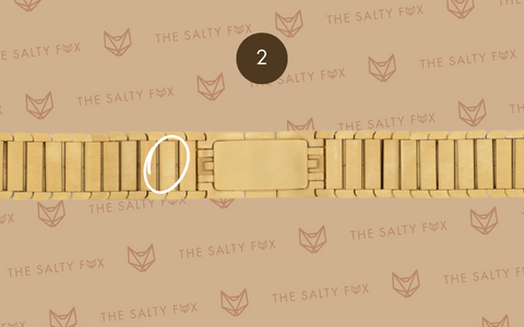 Link Bracelet Apple Watch Band - Black - The Salty Fox