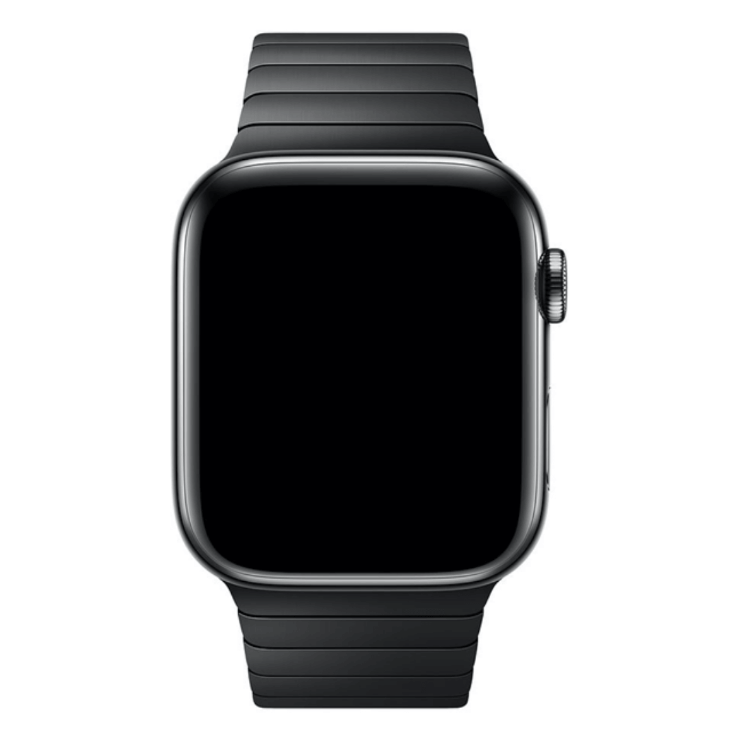 Link Bracelet Apple Watch Band - Black