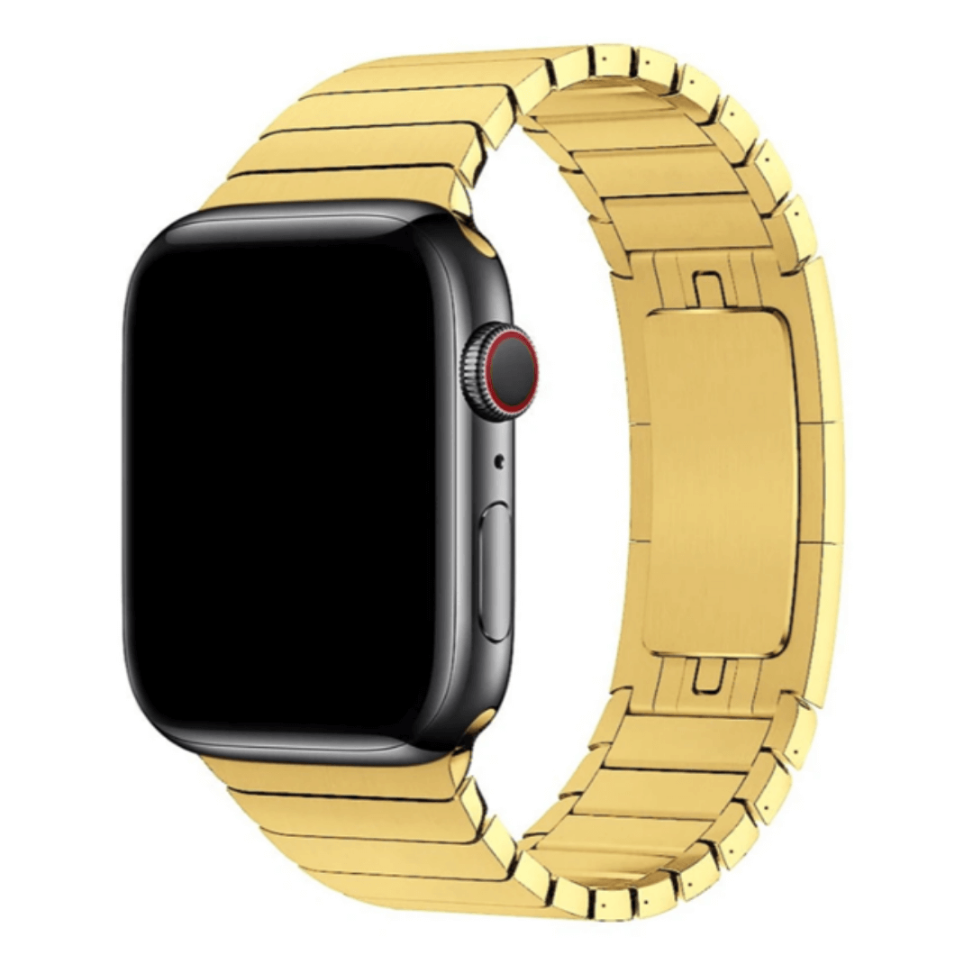 Link Bracelet Apple Watch Band - Gold