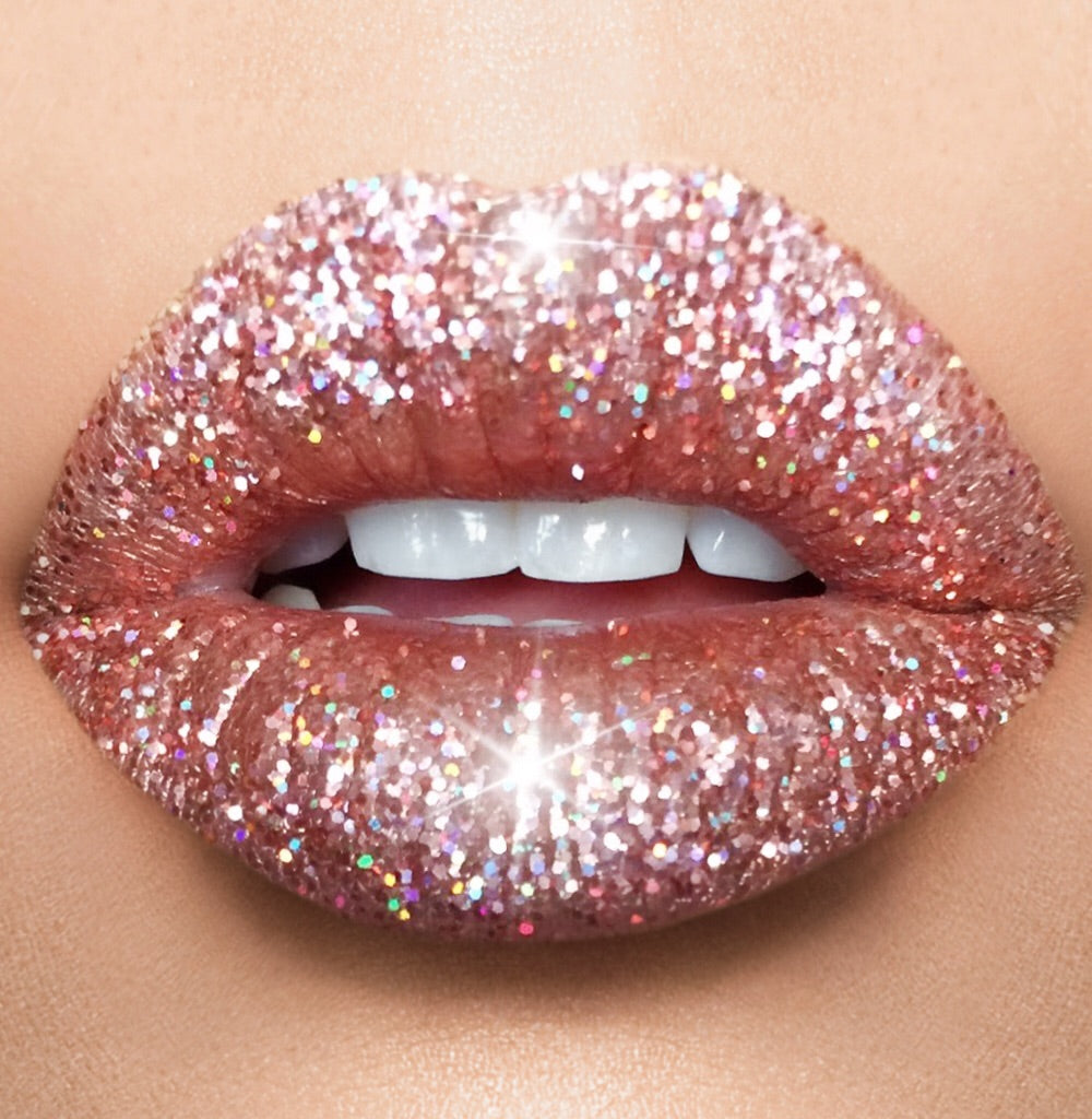 glitter lips