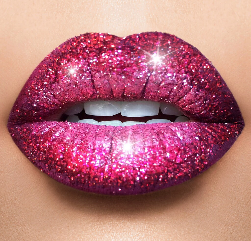 glitter lips