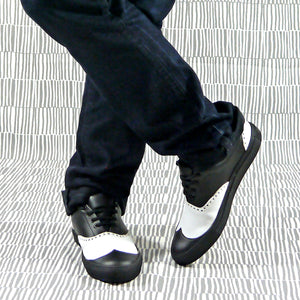 penguin white shoes