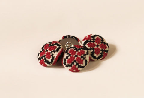 Ukrainian embroidered buttons