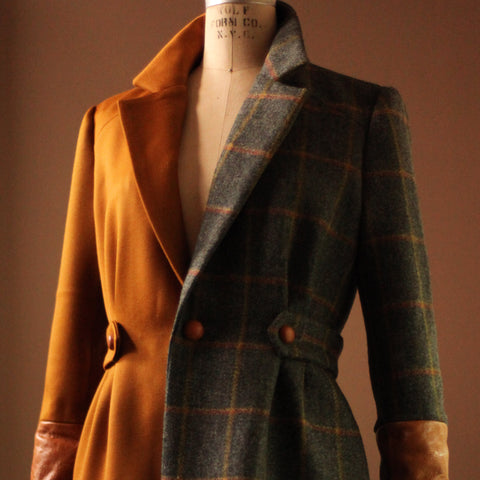 Plaid Womens jacket