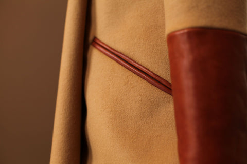 women's wool coat camel