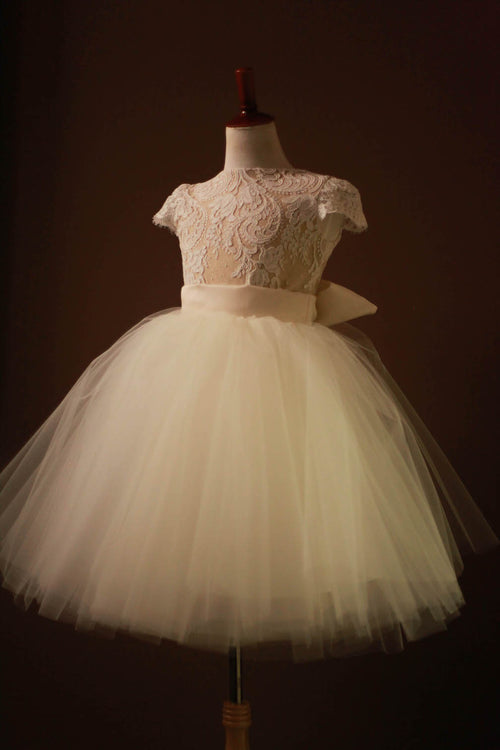 Lace and Silk Sash | "The Communion Dress" Style