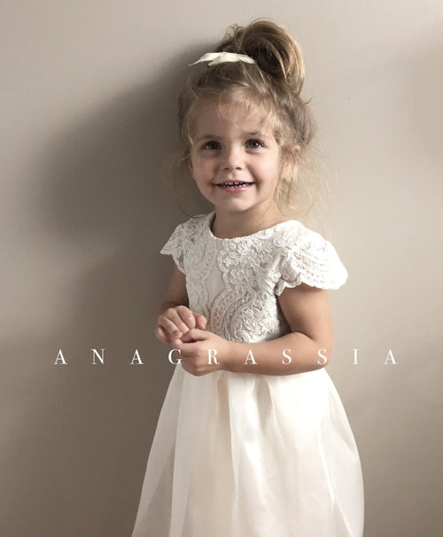 Sheath Flower Girl Dress | Fianchetto 0908 Lace