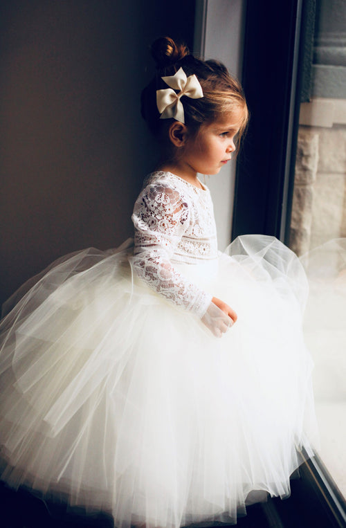 Ballerina Flower Girl Dress | 0213