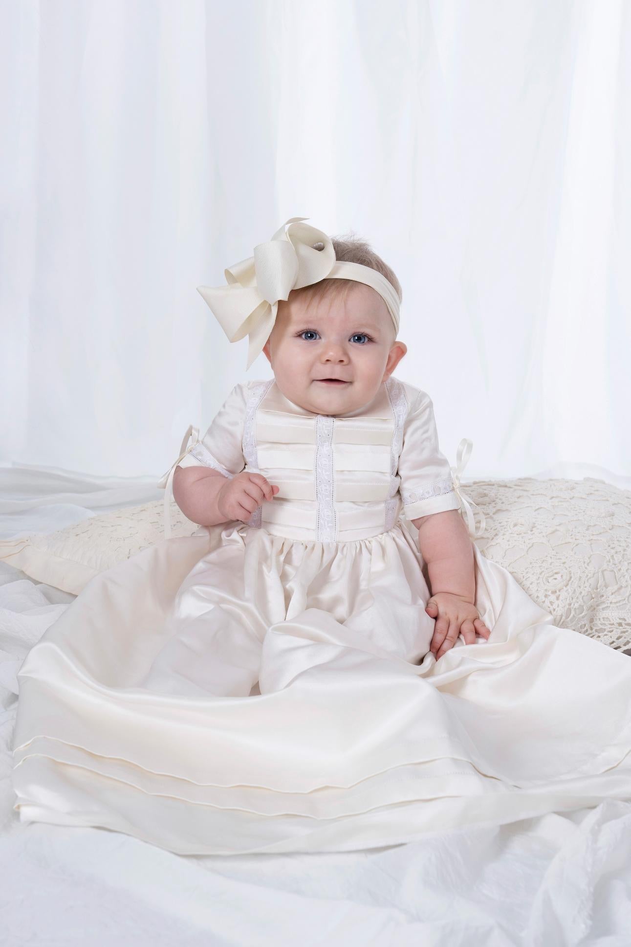 Silk Baptismal Gown – A N A G R A S S I A