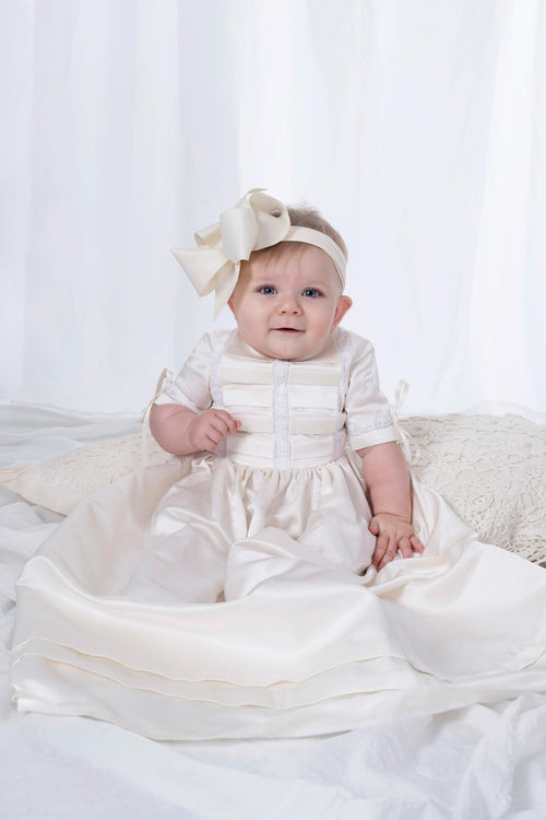 Silk Baptismal Gown