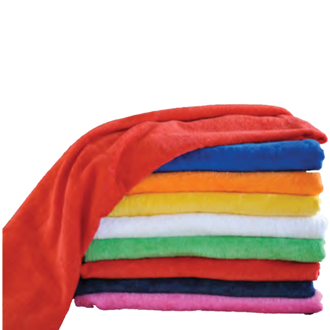 solid color beach towels