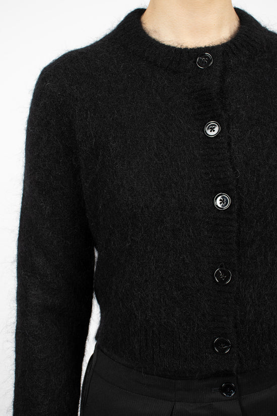 Acne Studios Mohair Cardigan Black – Envoy of Belfast