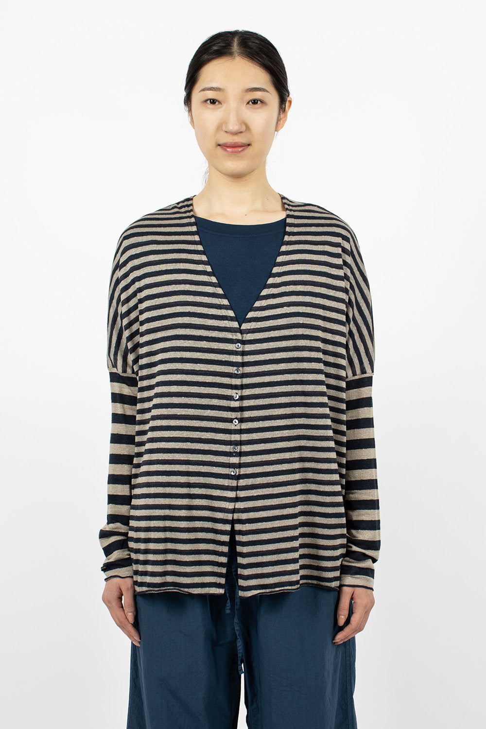 41_176 Striped Cardigan