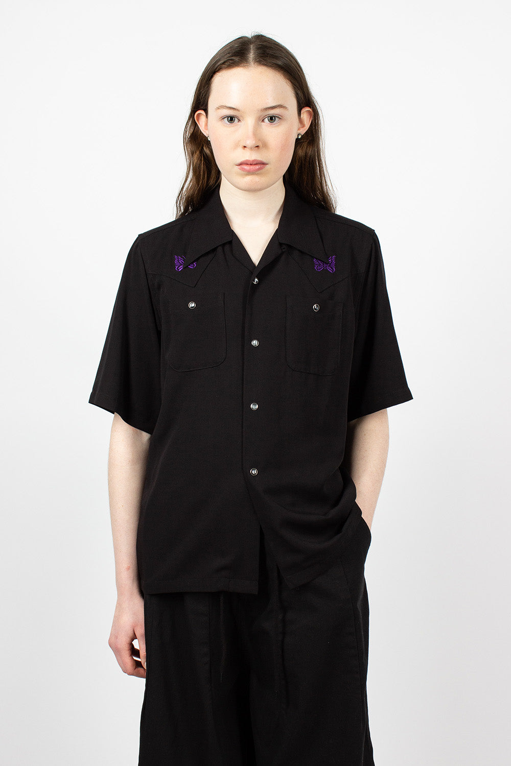 激安販促品 【NEEDLES/ニードルス×JS】SS COWBOY ONE-UP SHIRT ...