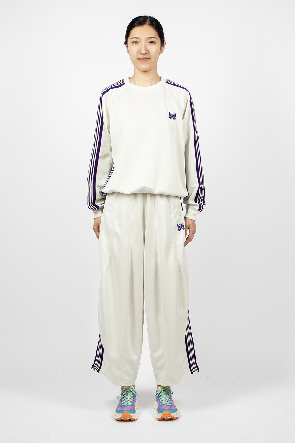 Needles - H.D. Track Pant - Ice White-