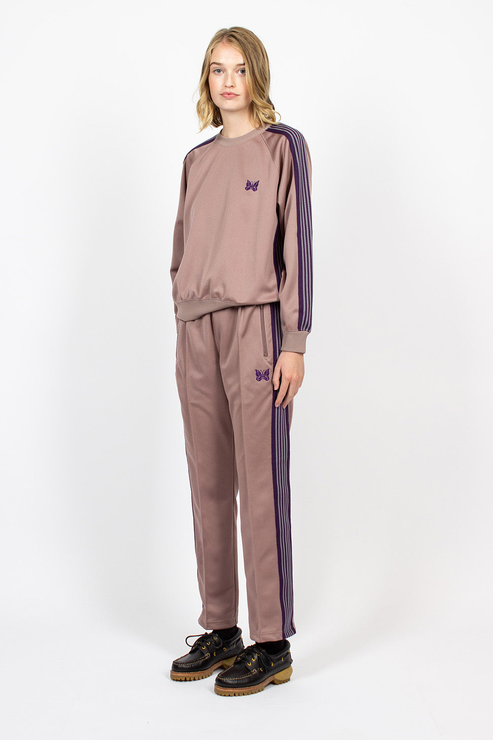 NEEDLES 22AW Track Pant ナロー TAUPE-
