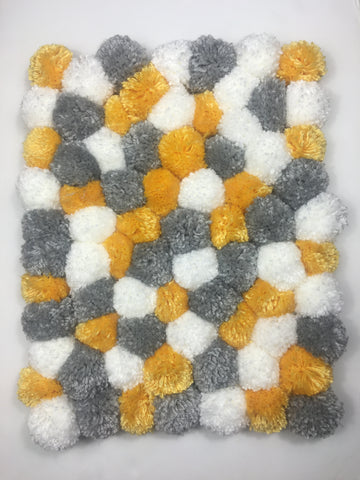 Dope Crochet Pom Pom Rug 1
