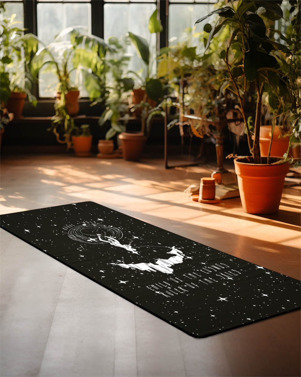 Godbane Yoga Mat - Non Slip Witchy Goth Pagan-Inspired Mat for Yoga Pi –  Rogue + Wolf