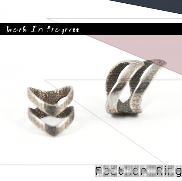 WIP Feather Ring