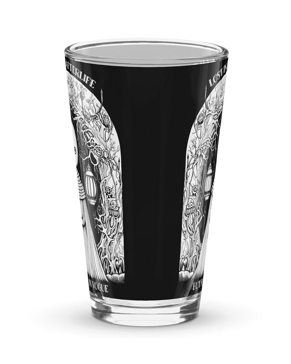 Ghoul Gang Frosted Wine Glass – Love x Alex