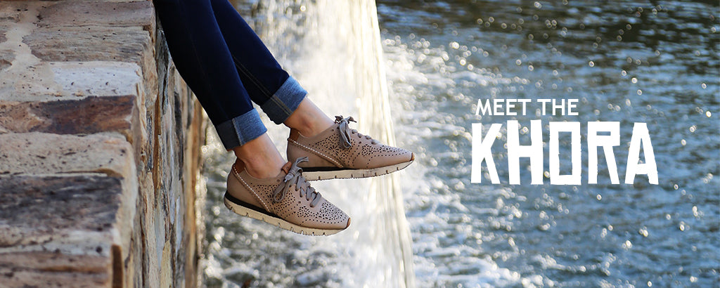 Meet the Khora sneaker, the latest Travel Lite style from OTBT Shoes.
