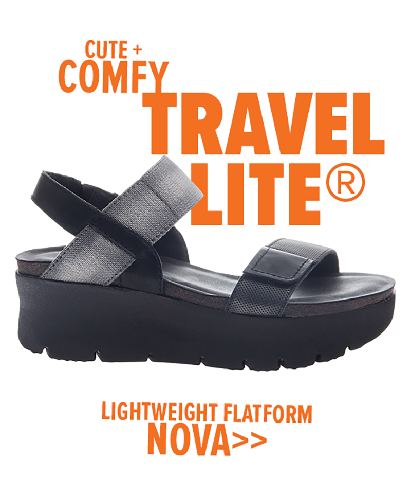 comfy flatform sandals