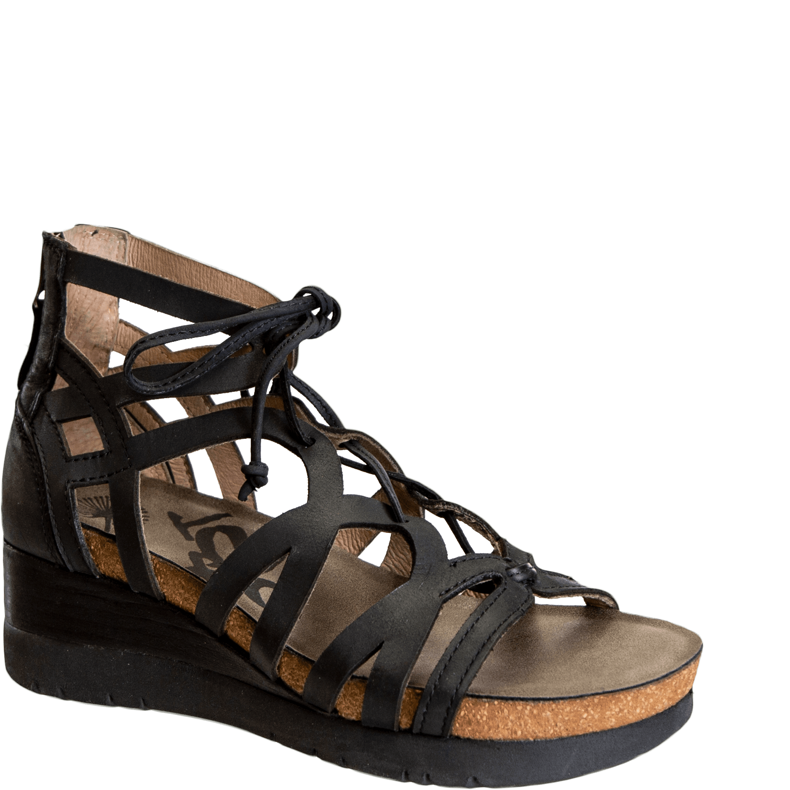 black and tan wedge sandals