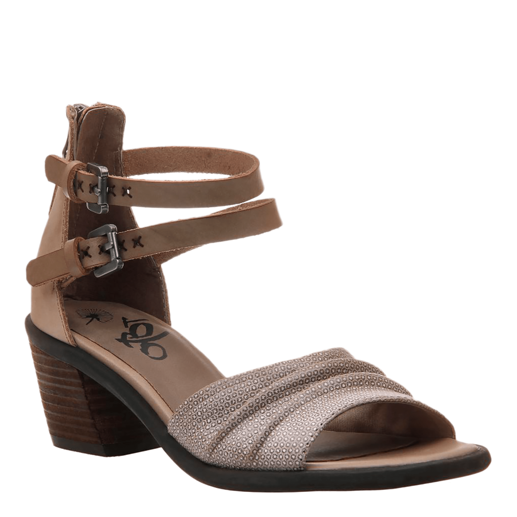 Boarder in Taupe Heeled Sandals | Women 