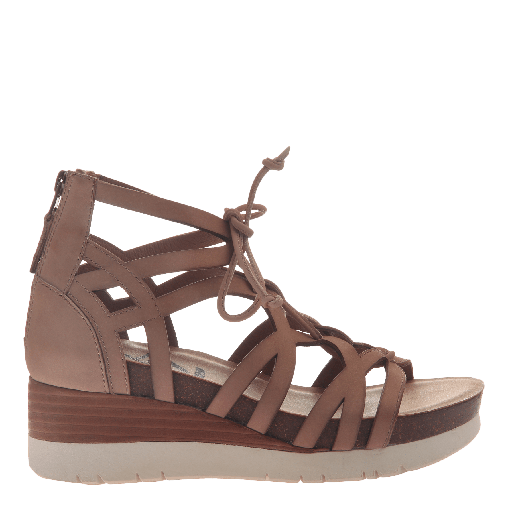 楽天カード分割 オーティービーティー レディース サンダル シューズ Women S Otbt Escapade Gladiator Wedge Tan Leather 100 本物保証 Krplas Net