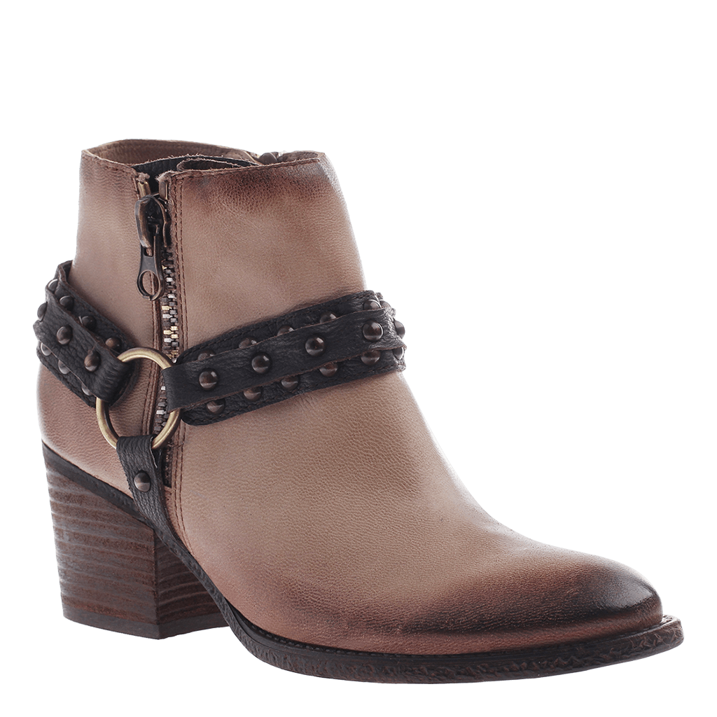 Emery in Grey Powder Ankle Boots | Women's Shoes by OTBT