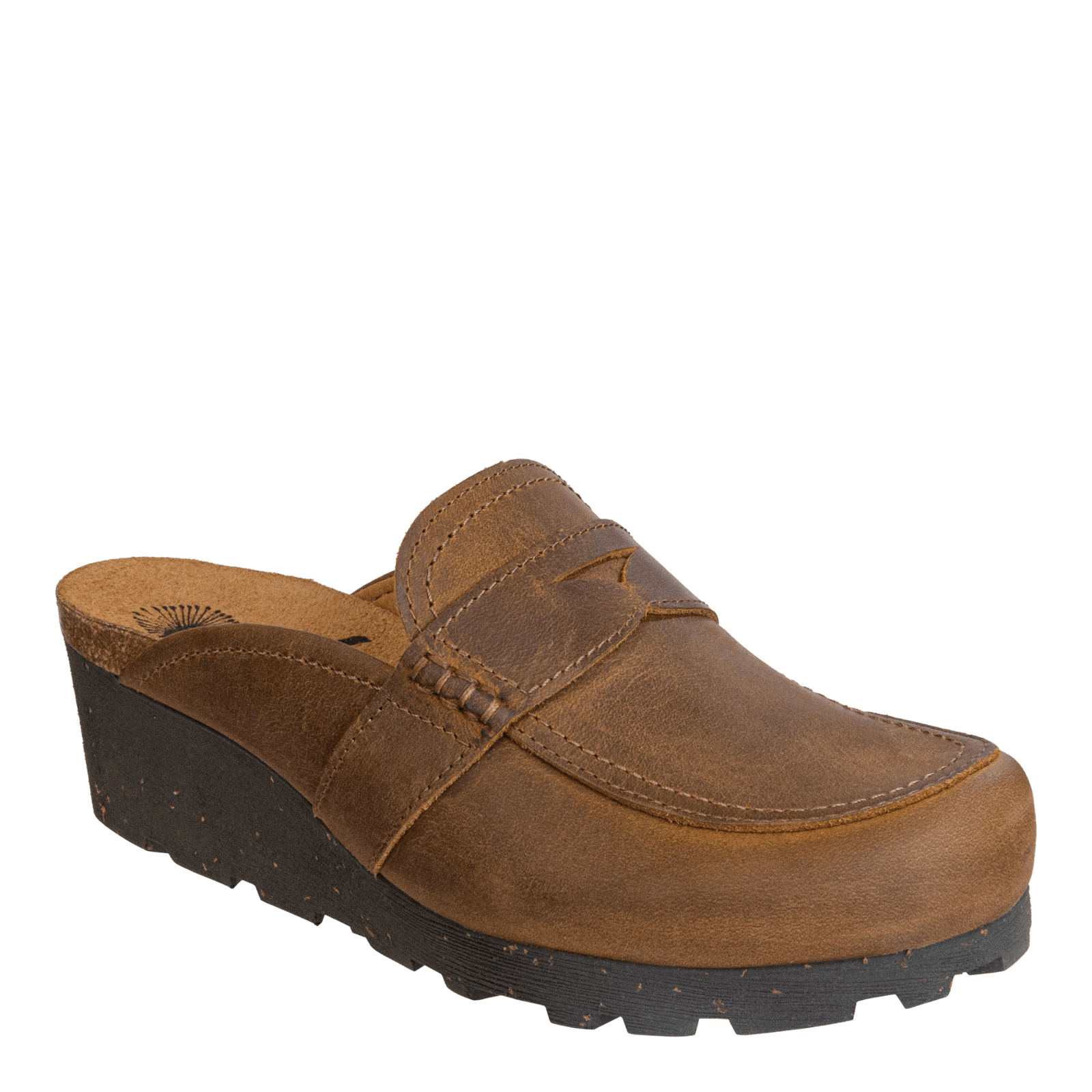 HOMAGE in RUST Wedge Clogs - OTBT shoes