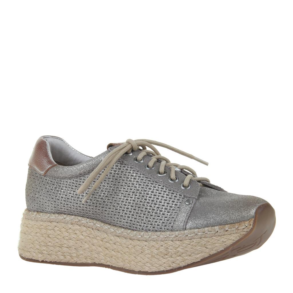 Meridian in Grey Silver Sneakers 