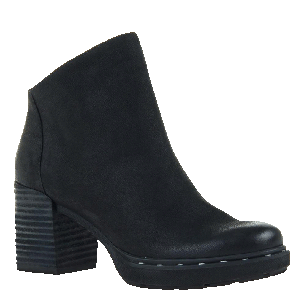 womens black ankle boots