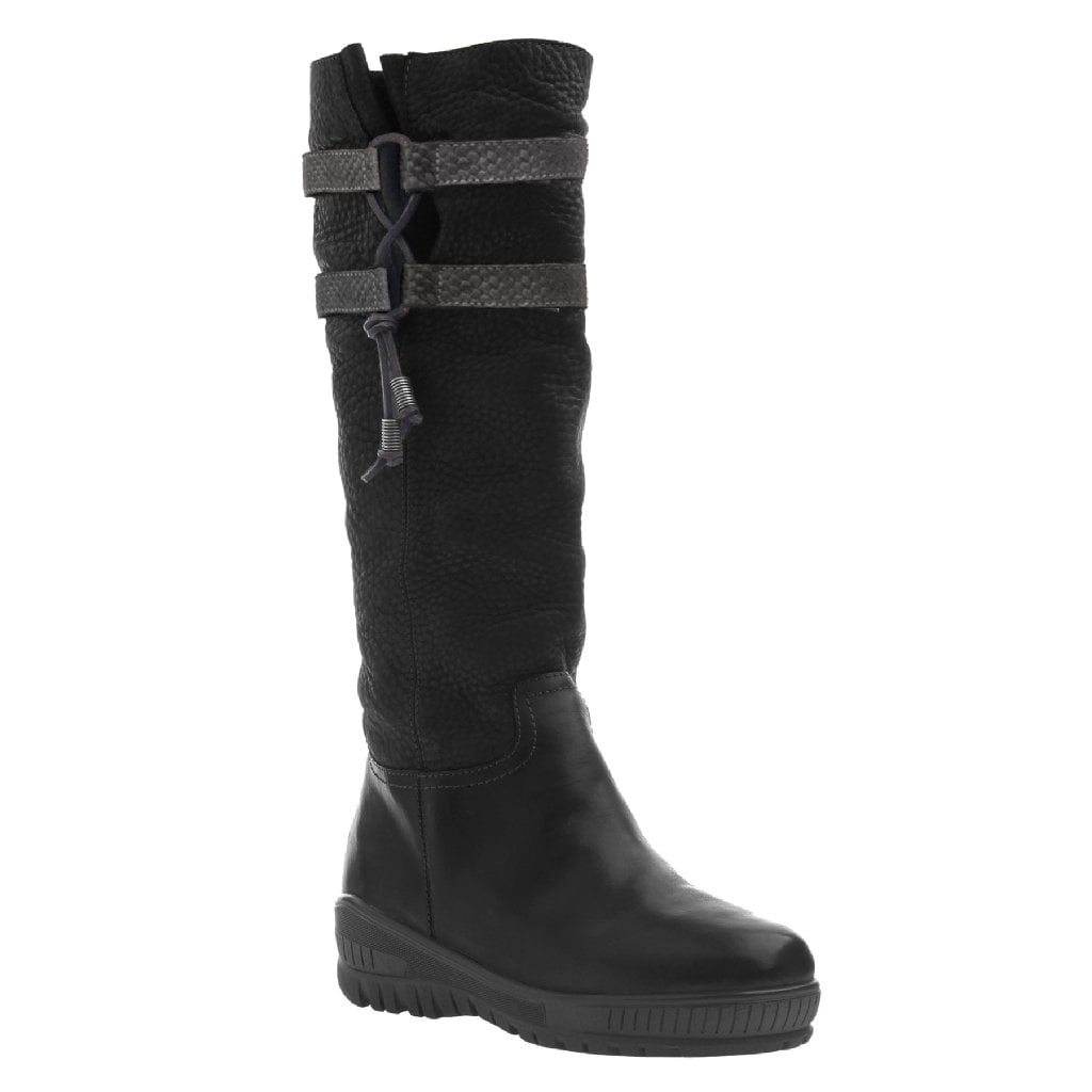 Move On in Black Cold Weather Boots 