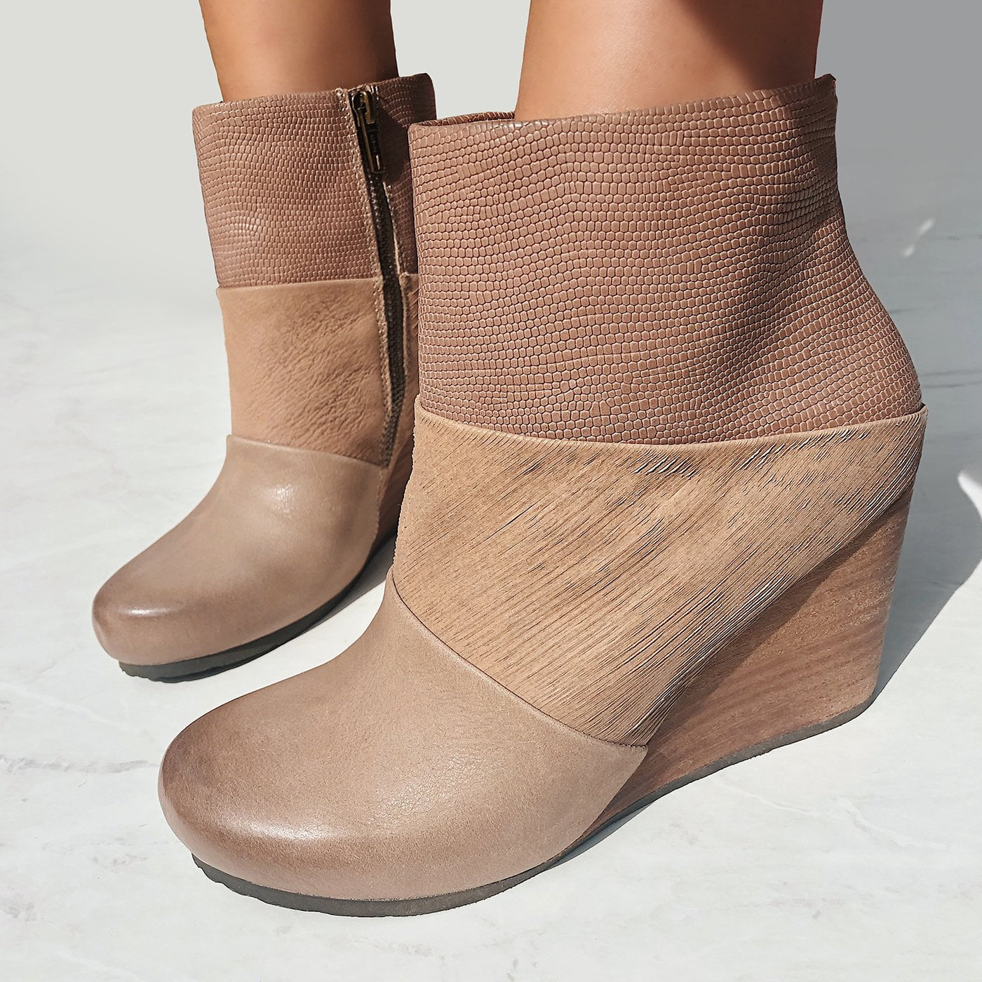 otbt wedge booties