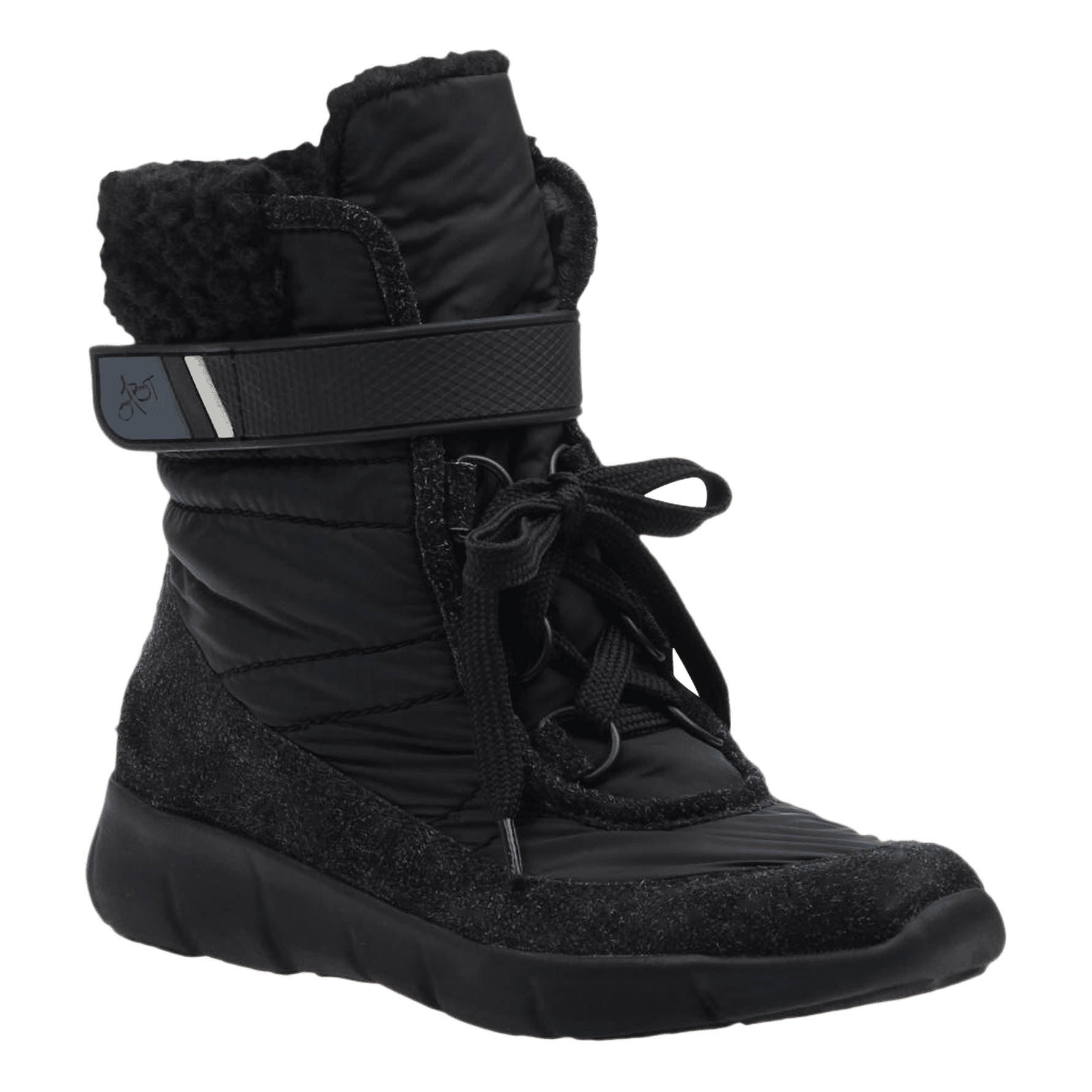 black cold weather boots