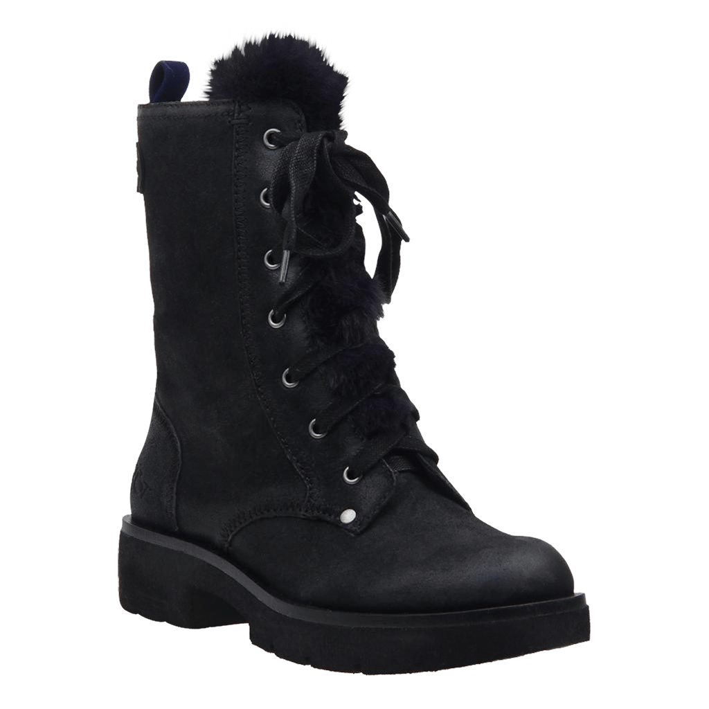 black cold weather boots