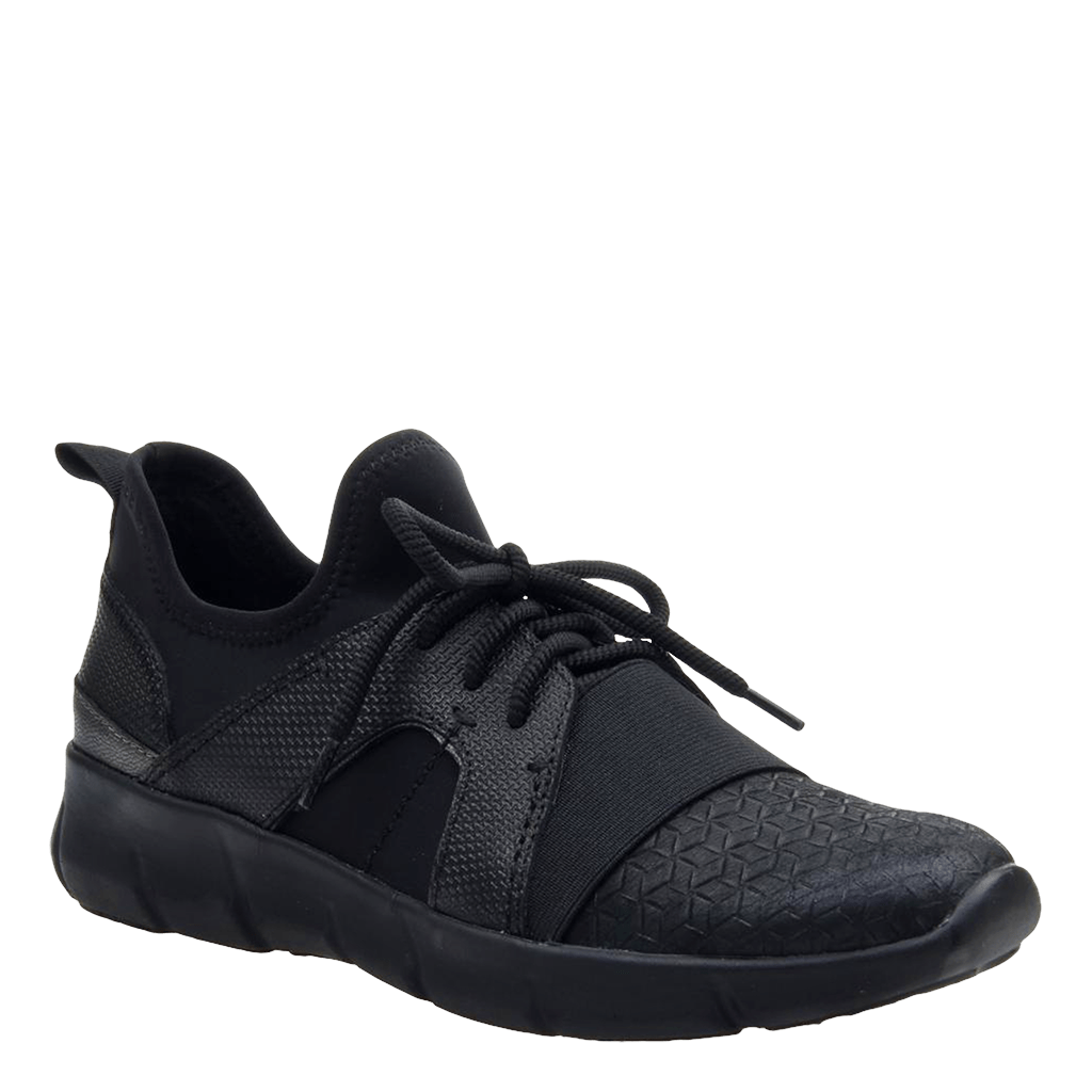 black sneakers womens leather