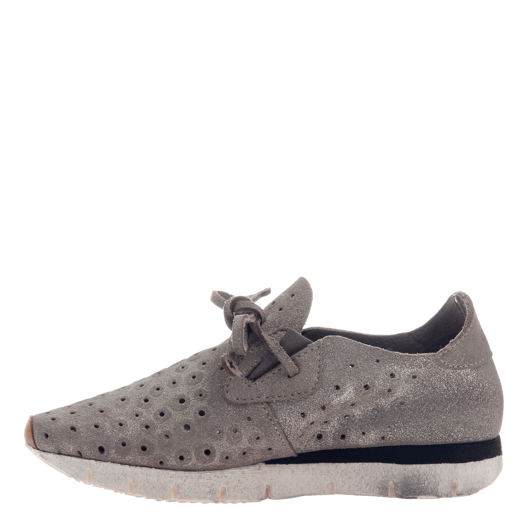 Lunar in Grey Silver Sneakers | Women's 