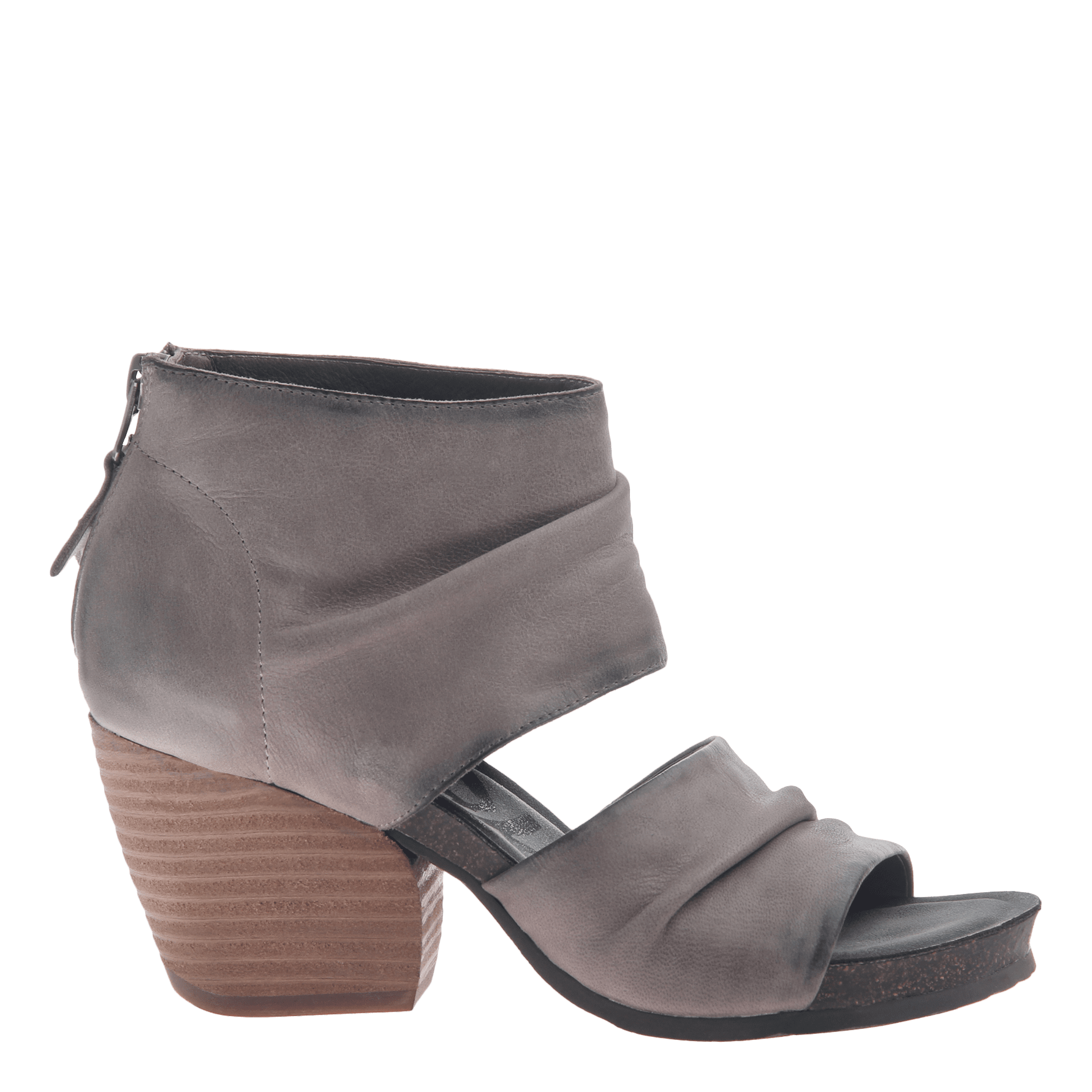 Patchouli in Zinc Heeled Sandals 