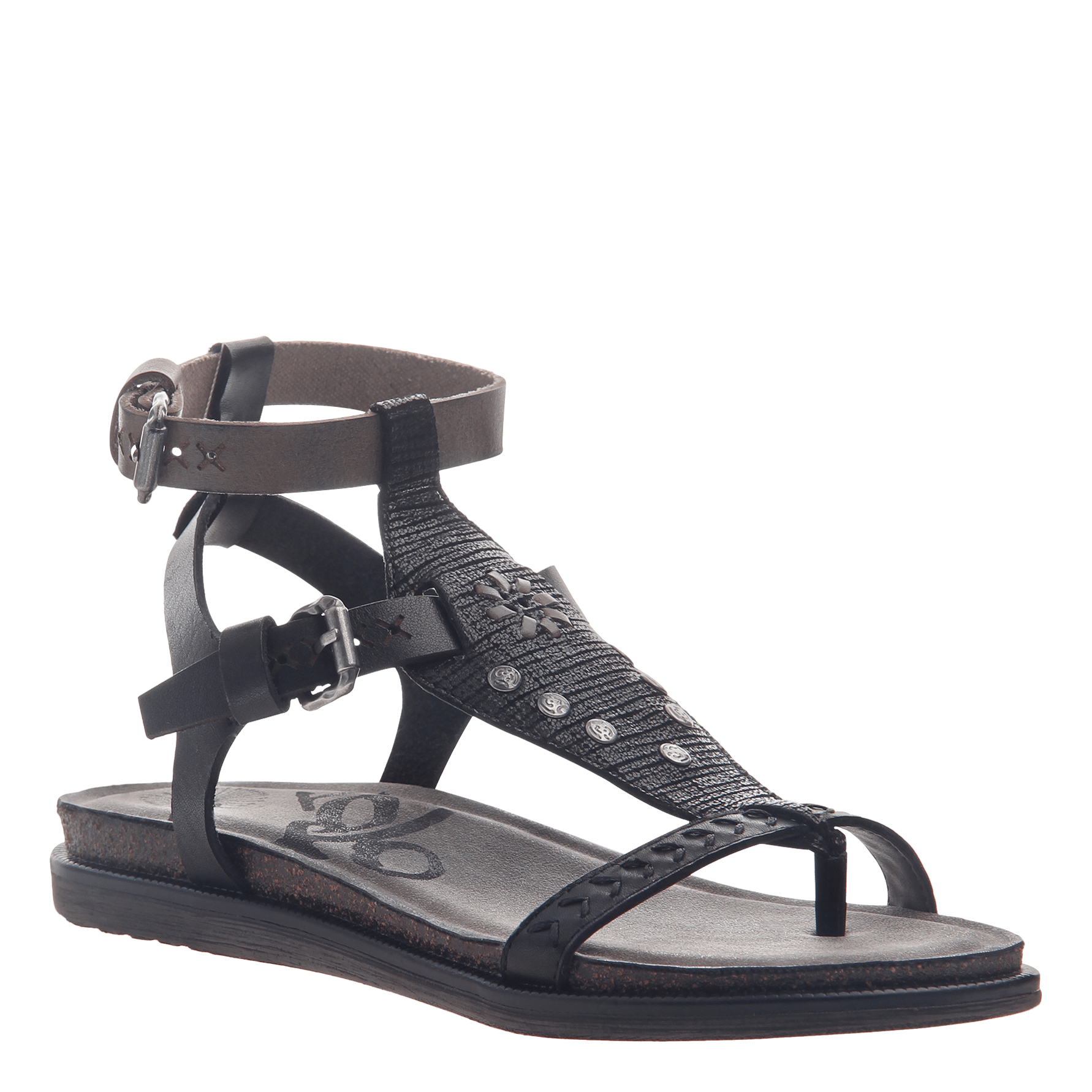 womens black sandals