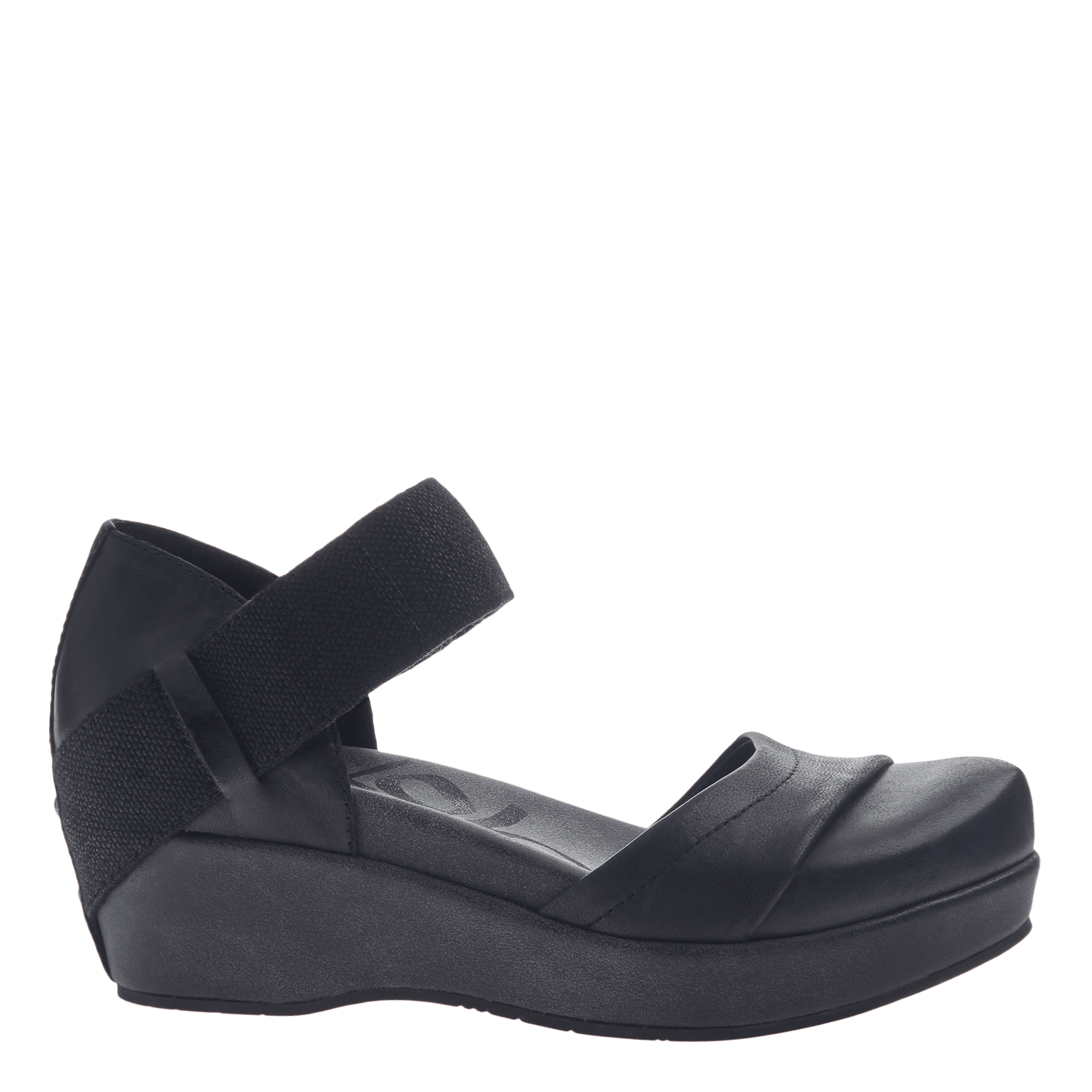 wedge closed toe shoes