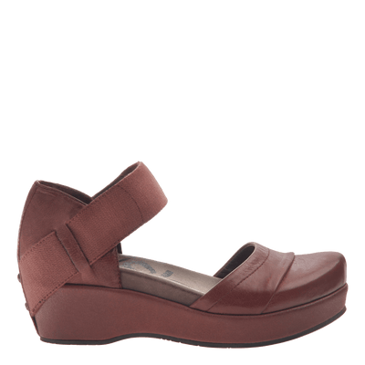 closed wedge shoes