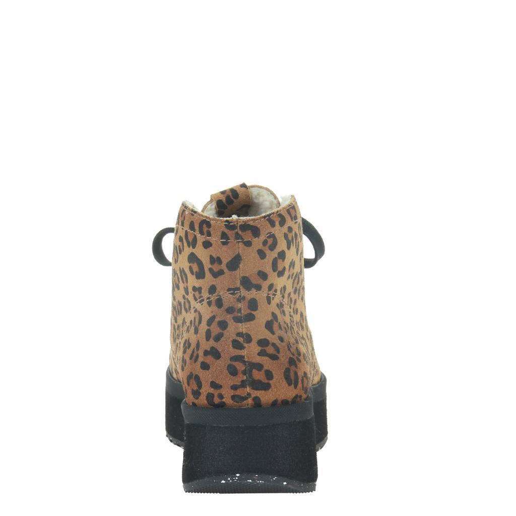 leopard print hiking boots